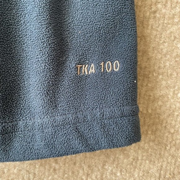The North Face Jacket Womens Small Blue Fleece Lightweight TKA 100 Microfiber - Picture 4 of 9